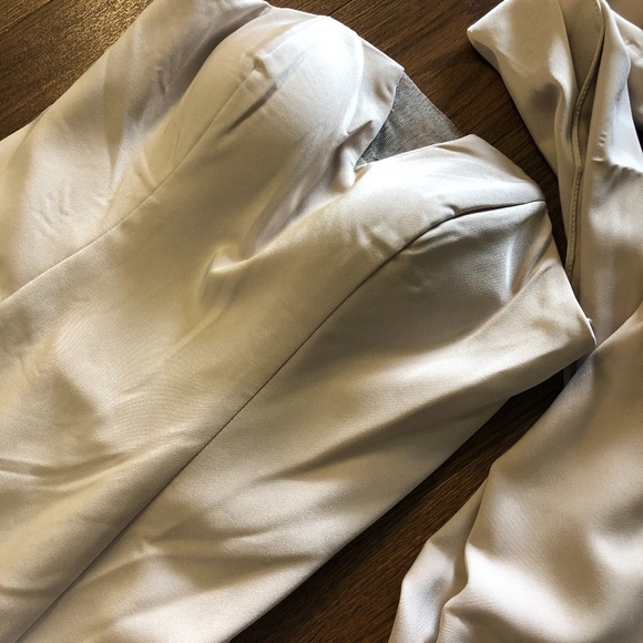 Champagne Floor Length Gown - Picture 2 of 5